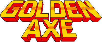 Golden Axe logo for Amiga